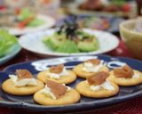 かまぼこの梅クリームチーズ添え作り方5写真