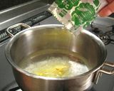 カップヌードルカレー餅の洋風雑煮作り方1写真