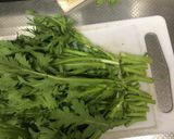 母直伝春菊と豆腐で白和え作り方1写真