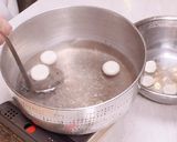 電気圧力鍋で簡単☆さつまいもぜんざい作り方2写真