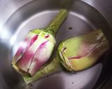 アーティチョークの香草グリル作り方4写真