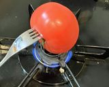 西紅柿炒鶏蛋(トマトと鶏卵の炒め物)作り方2写真
