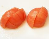 西紅柿炒鶏蛋(トマトと鶏卵の炒め物)作り方4写真