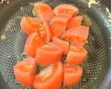 西紅柿炒鶏蛋(トマトと鶏卵の炒め物)作り方8写真