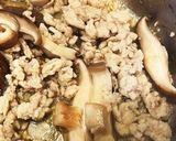 鶏肉と椎茸のスープ作り方1写真