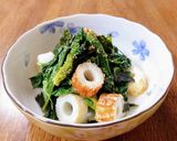 ほうれん草ちくわの白だしマヨ和え作り方4写真