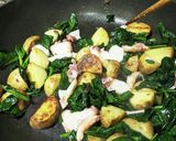 野菜たっぷりタコの炒め物作り方4写真