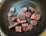 ≪韓国風≫スンデと野菜の炒め作り方3写真