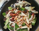 ≪韓国風≫スンデと野菜の炒め作り方6写真