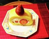 米粉のいちごロールケーキ作り方17写真