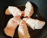 りんごの豚肉巻き作り方4写真