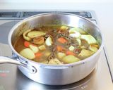 甘味が美味しい【カレー肉芋】肉じゃが作り方4写真