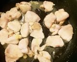 ほうれん草とチキンのクリームパスタ作り方5写真