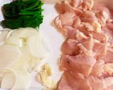 ほうれん草とチキンのクリームパスタ作り方2写真
