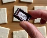 パイシートで、おねんねクマさんチョコパイ作り方1写真