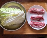 レンジで簡単♪白菜と豚バラの重ね蒸し作り方1写真