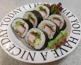 恵方巻き　サラダ巻き作り方10写真