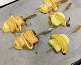 サーモンとジャガイモの串焼き作り方12写真
