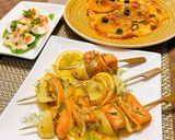 サーモンとジャガイモの串焼き作り方16写真