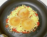 新玉ねぎのライスペーパーピザ作り方10写真