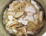 簡単 節約✾鶏むね肉と もやしの白だし煮作り方5写真