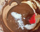 バットで作るチョコなしチョコレートケーキ作り方6写真
