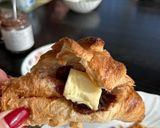 簡単#クロワッサンであんバターサンド作り方2写真
