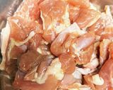 鶏肉の辛味噌焼き。辛味噌照り焼き。作り方1写真