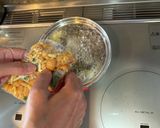 簡単#豆腐となめこと春菊のお味噌汁作り方3写真