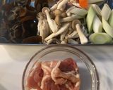 五目豆腐煮込み丼作り方1写真