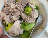 さっぱりコクうま 梅マヨポンの豚しゃぶ作り方4写真