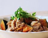 カボチャそぼろあんかけ丼★ランチ★受験生作り方1写真