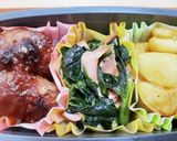高校生男子お弁当24年2月1日作り方4写真