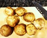 レンジで簡単皮ごとポテトサラダ作り方1写真