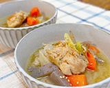 出汁の旨みたっぷり♡鶏汁作り方7写真