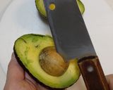 アボカドの種の取り方作り方5写真