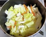 水餃子と白菜のスープ作り方3写真
