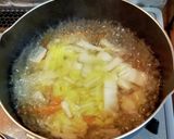 水餃子と白菜のスープ作り方4写真