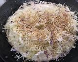 キャベツの千切りパック製品でキャベツ焼き作り方3写真