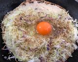 キャベツの千切りパック製品でキャベツ焼き作り方4写真