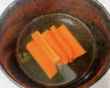 簡単な一手間で美味しいにんじんスティック作り方1写真