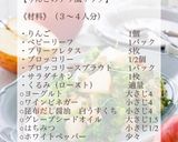 りんごのデリ風サラダ作り方2写真