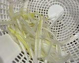 わさびポン酢 の 刺身ネギ和え作り方1写真