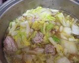 カレーの後の鍋でスープ作り方4写真