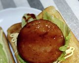 マヨネーズたっぷり照り焼きサンド作り方8写真