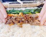 簡単!焼肉キンパ作り方11写真