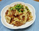 れんこんの挽肉そぼろ餡作り方6写真