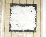 節分にも☆簡単サラダ巻きの恵方巻き作り方4写真