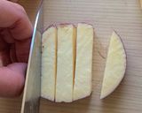 揚げずにヘルシー！焼き大学いも作り方1写真