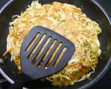 簡単！コロッケお好み焼き　白だし風味作り方6写真